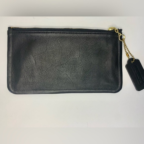 Vintage Coach Skinny Make-Up Kit #7170 Black Glove Tanned Leather - Picture 5 of 12